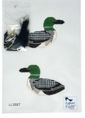 Loon Clip On -with Feathers