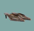 Loren Mid Leather Pump