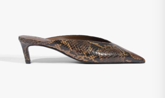 Loren Mid Leather Pump