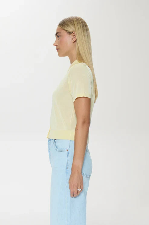 Lucca Short Sleeve Polo Sweater