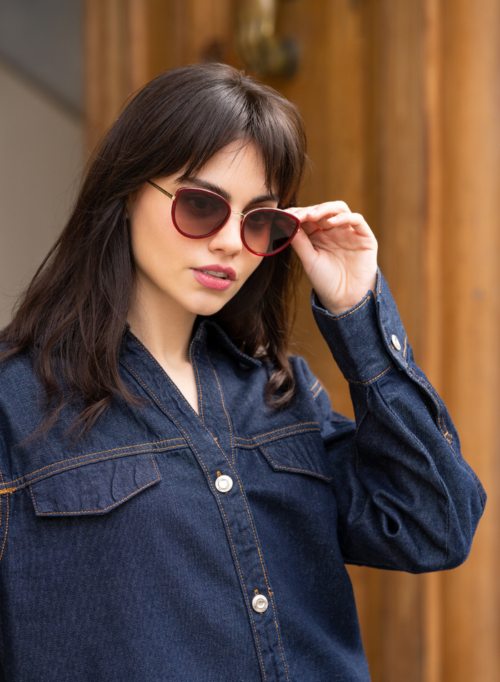 Luna Cat Eye Sunglasses