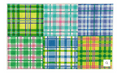 Madras Plaid Clutch