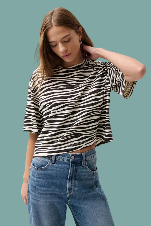 Mae Cropped Tee