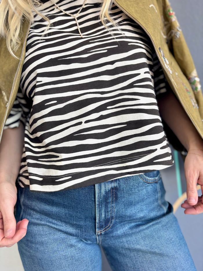 Mae Cropped Tee