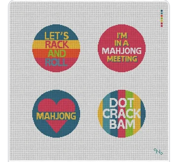 Mahjong Coasters