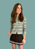 Medina Cozy Stripe Cardigan