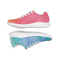 Mens Rainbow Watercolor Sneakers