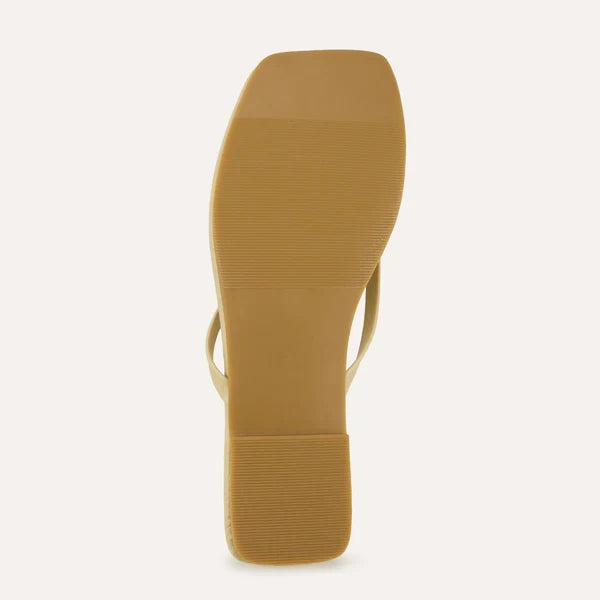 Mercer Sandal in Cream Croc
