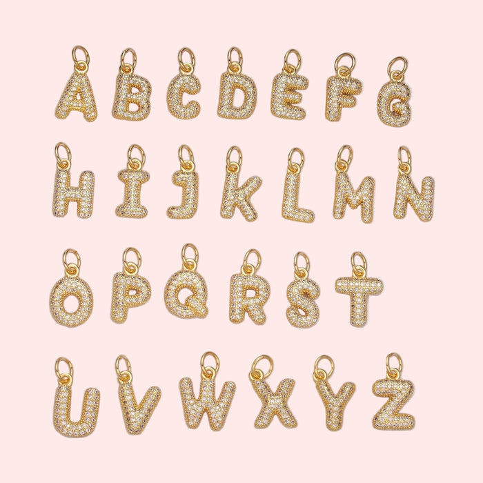 Micro Paved Balloon Letter