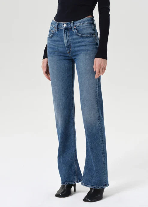 Mid Rise Kick Boot Jeans - Curve