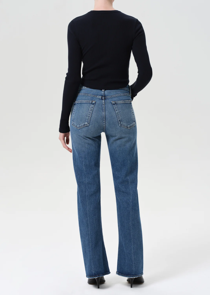 Mid Rise Kick Boot Jeans - Curve