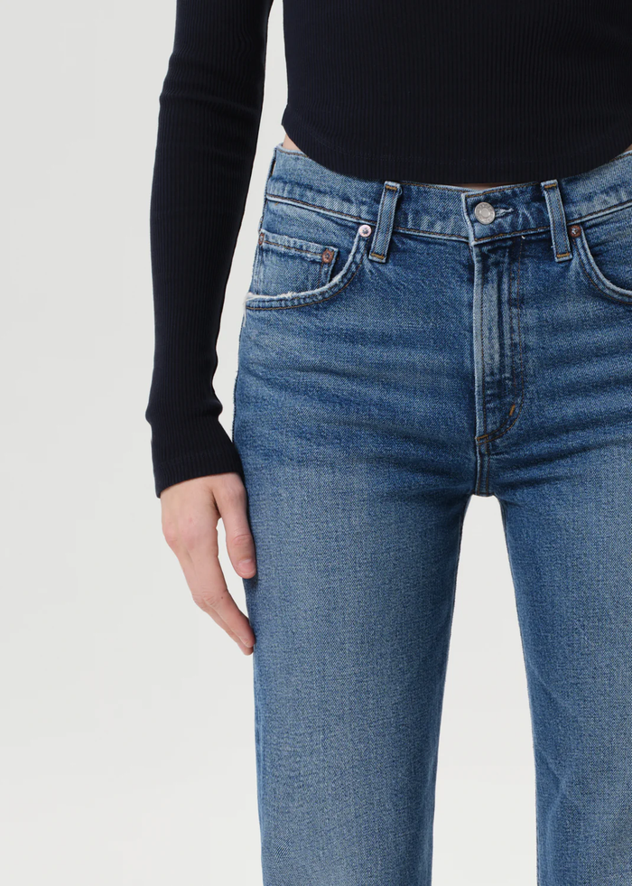 Mid Rise Kick Boot Jeans - Curve