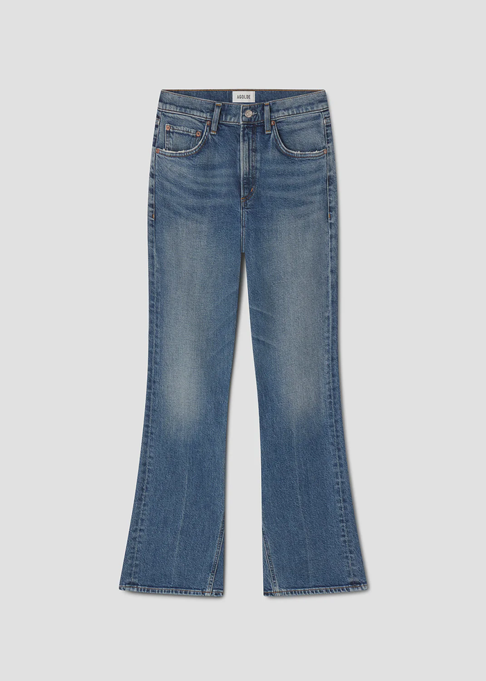 Mid Rise Kick Boot Jeans - Curve