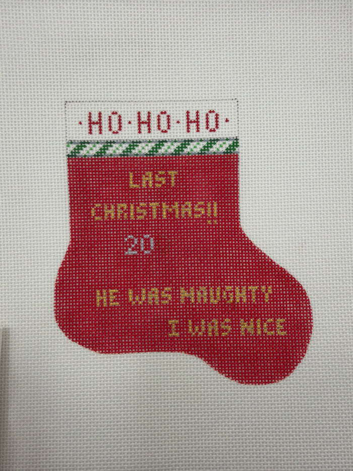 Mini Christmas stocking