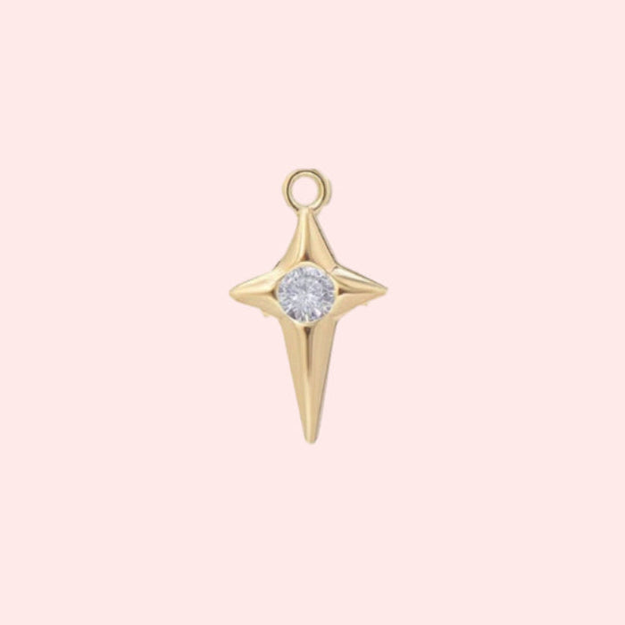 Mini North Star Charm