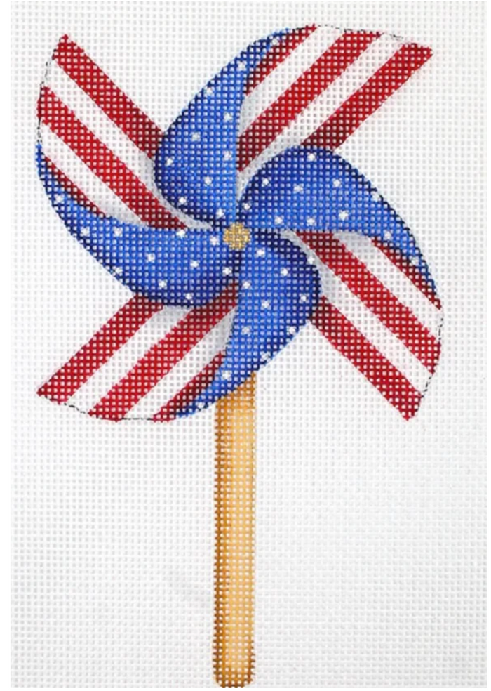 Mini Patriotic Pinwheel