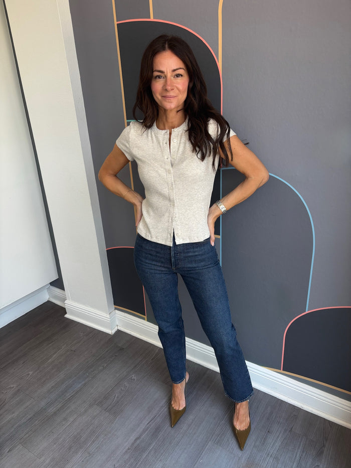 Miriam Button Down Tee