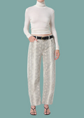 Miro Long Relaxed Jean - Python