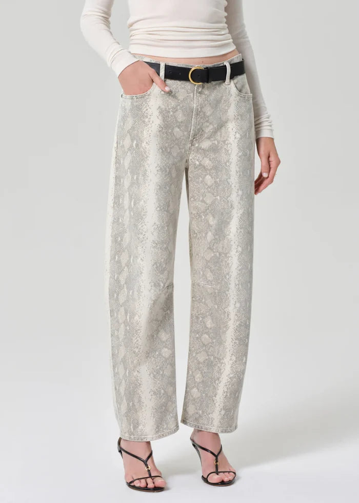 Miro Long Relaxed Jean - Python