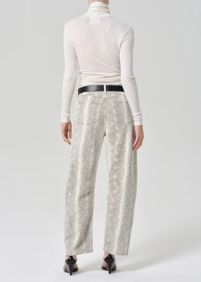 Miro Long Relaxed Jean - Python