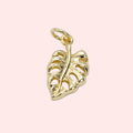 Monstera Palm Leaf Charm