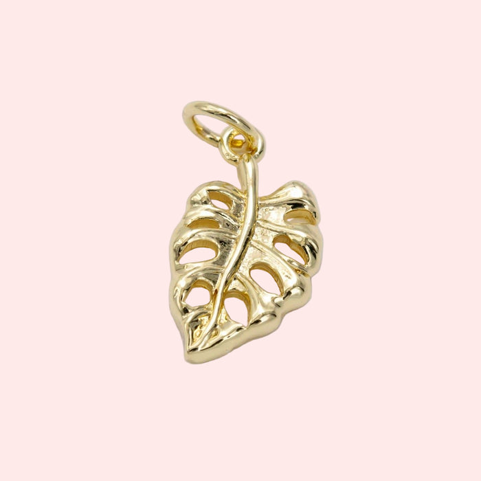 Monstera Palm Leaf Charm