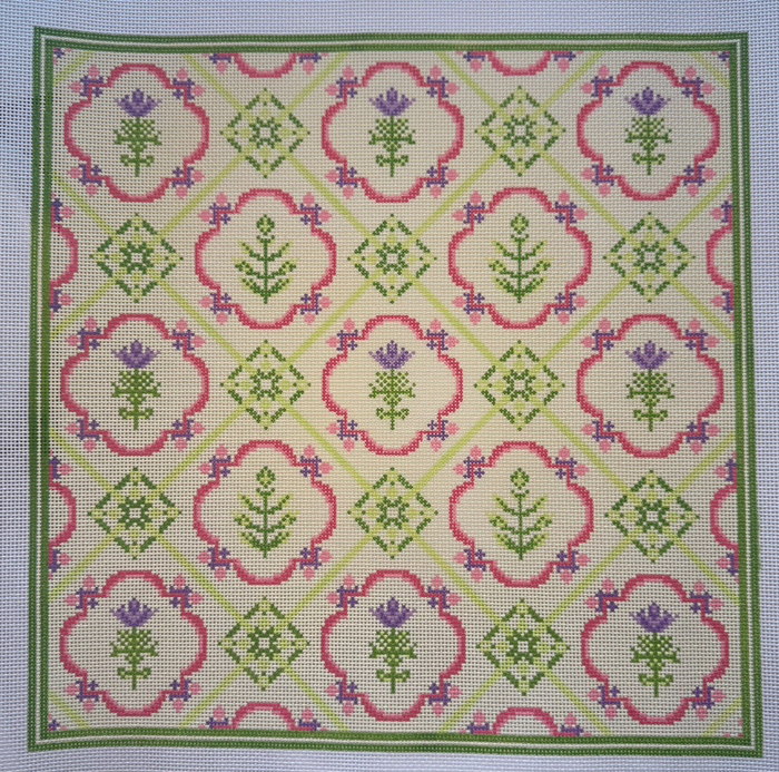 Mopsey Designs Floral Tile Pattern