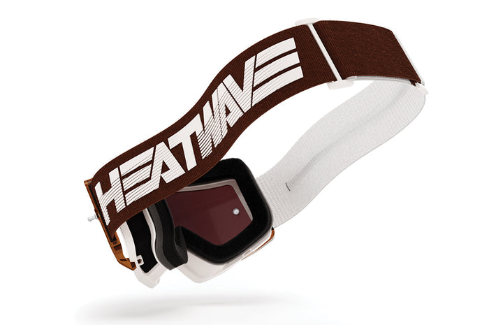 The MXG-250 Moto Goggle - Saddle on a white background.