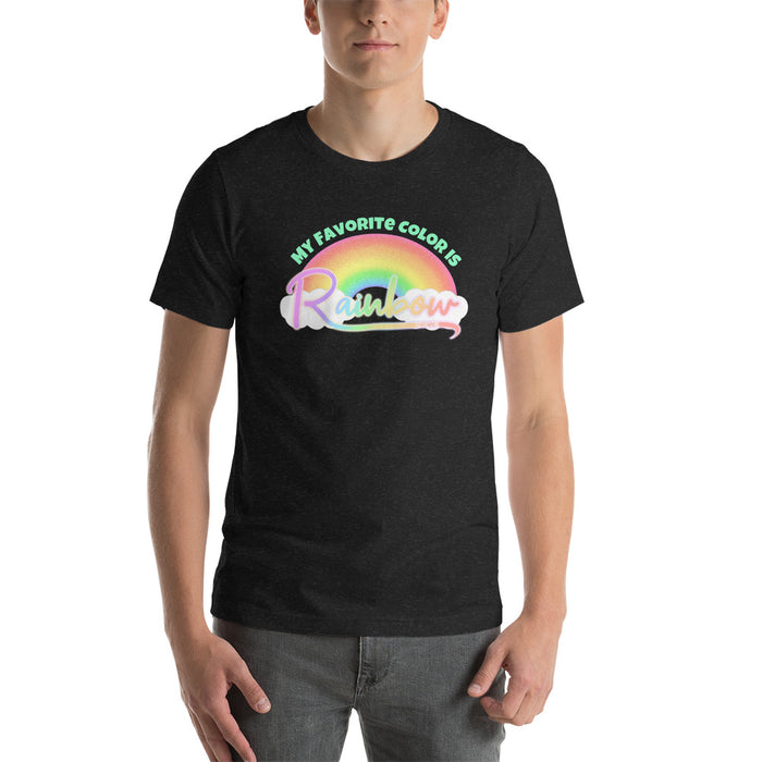 My Favorite Color is Rainbow Unisex T Shirt