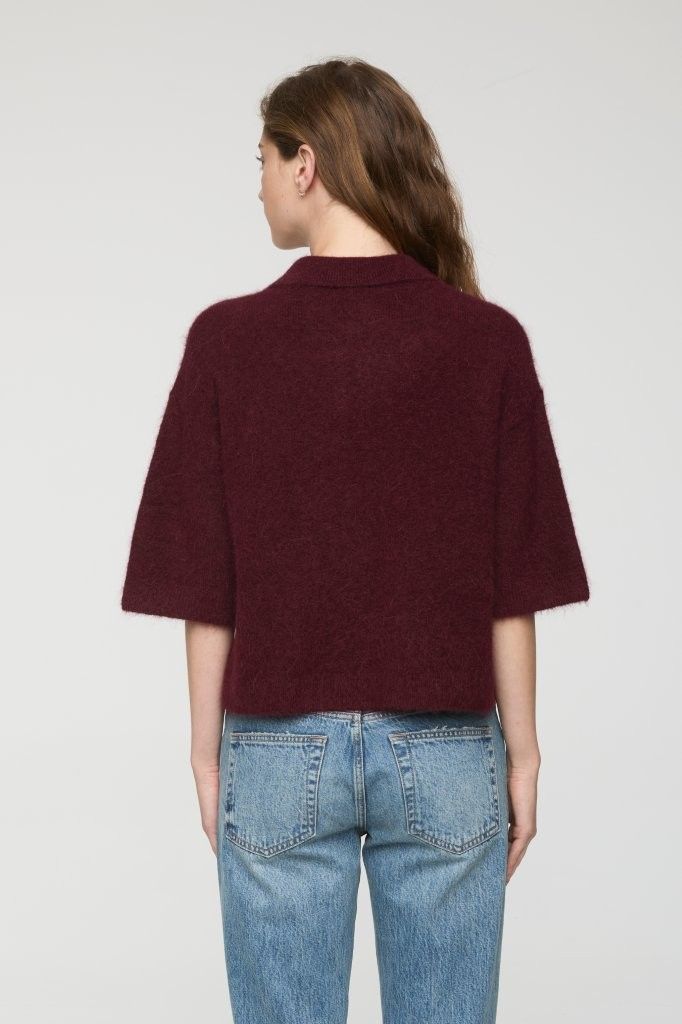 Nadya Boxy Polo Sweater