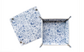 Needlepoint Print Valet Tray-Blue