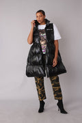 New Black Puffer Vest - 81585