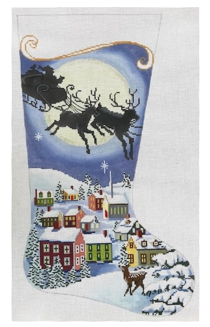 Night Before Christmas Stocking
