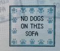 No Dogs on This Sofa