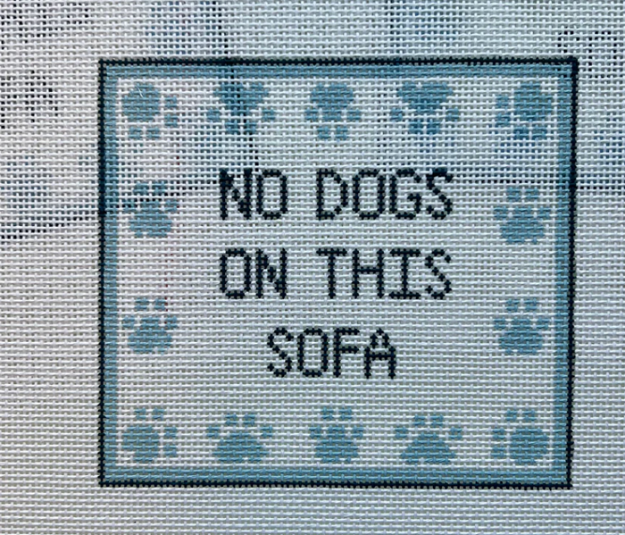 No Dogs on This Sofa
