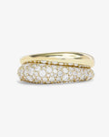 Norah Loves A Pave Double Ring