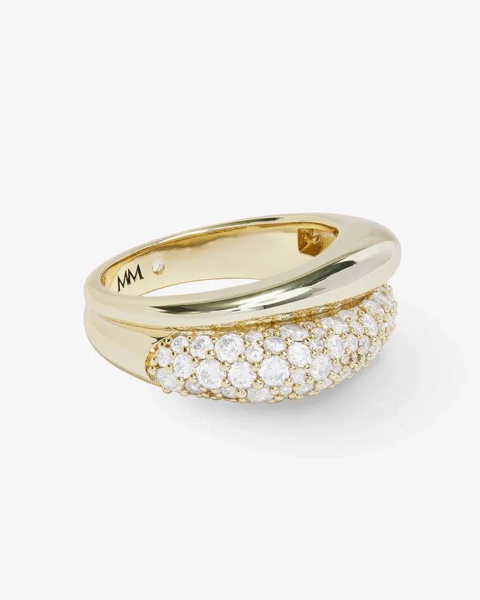 Norah Loves A Pave Double Ring
