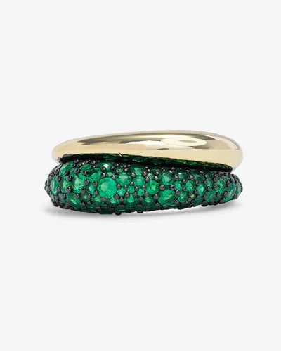 Norah Loves A Pave Double Ring