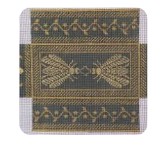 N's Bee Gunmetal and Gold Brick Cover