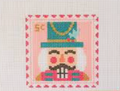 Nutcracker Stamp Pillow