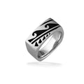 44856 - Sterling Silver - Ocean Kai Ring, Size 10