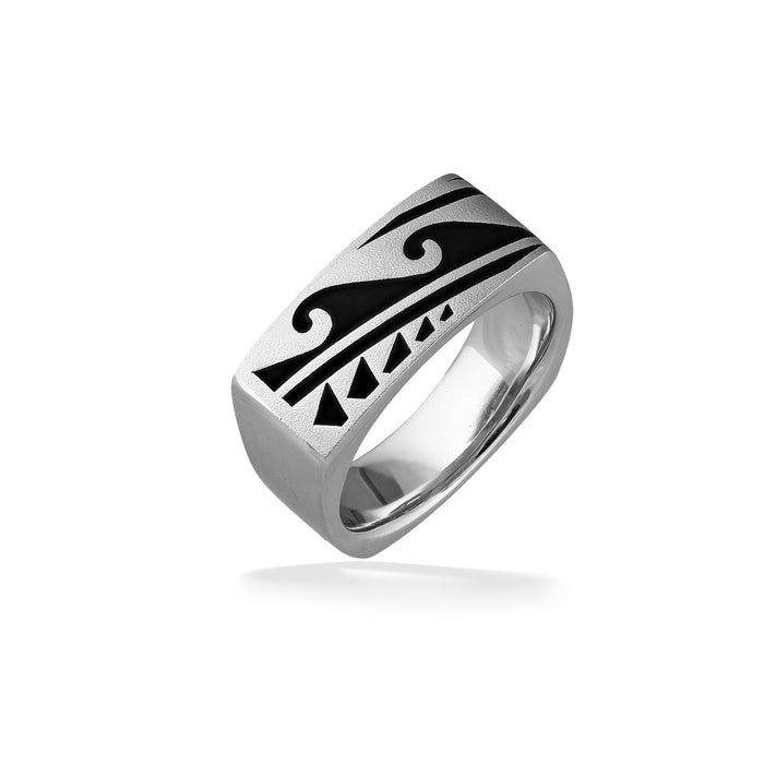 44855 - Sterling Silver - Ocean Kai Ring, Size 9