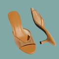 Opal Kitten Heel - Whiskey Mesh
