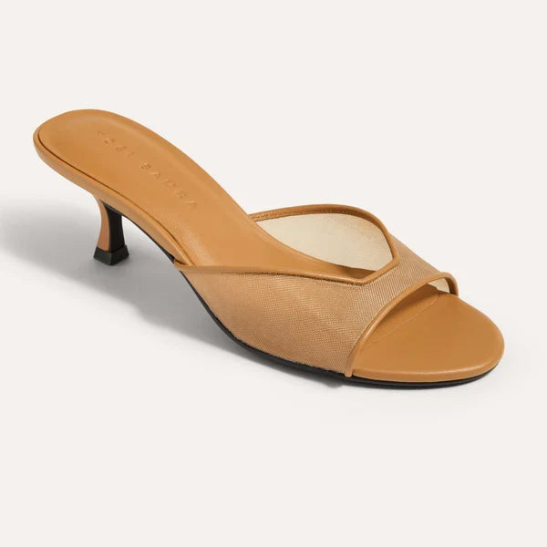 Opal Kitten Heel - Whiskey Mesh