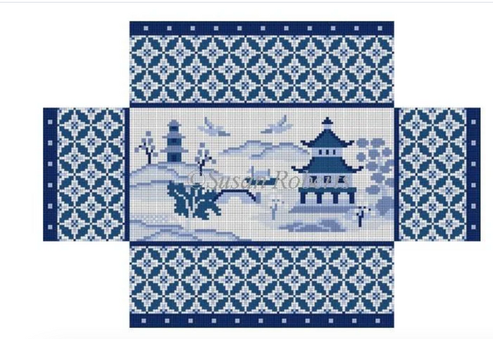 Oriental Scene Brick Cover