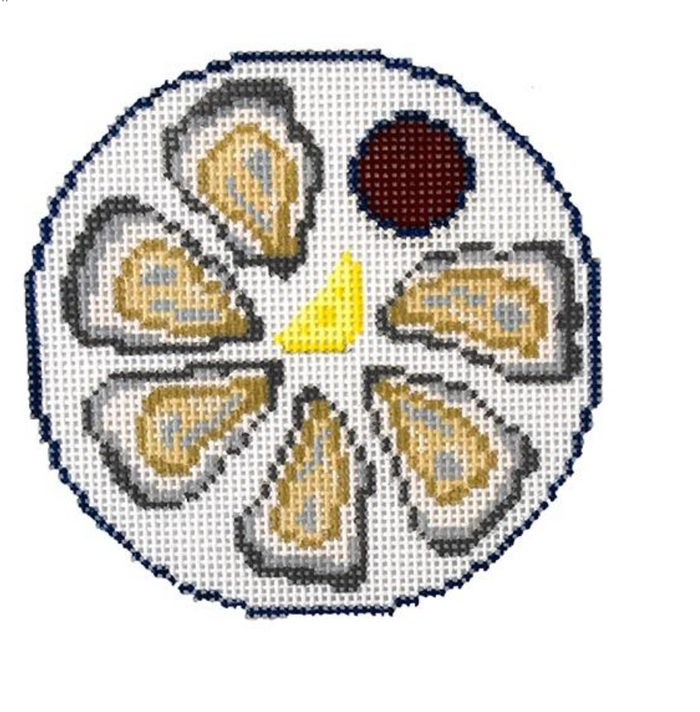 Oysters on the Half Shell Canvas