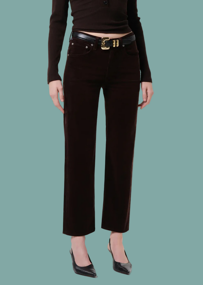 Palma Straight Corduroy - Barrister
