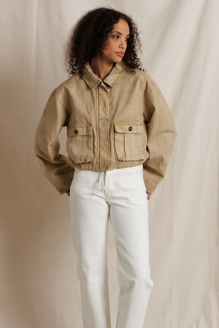 Paloma Cropped Utility Jacket