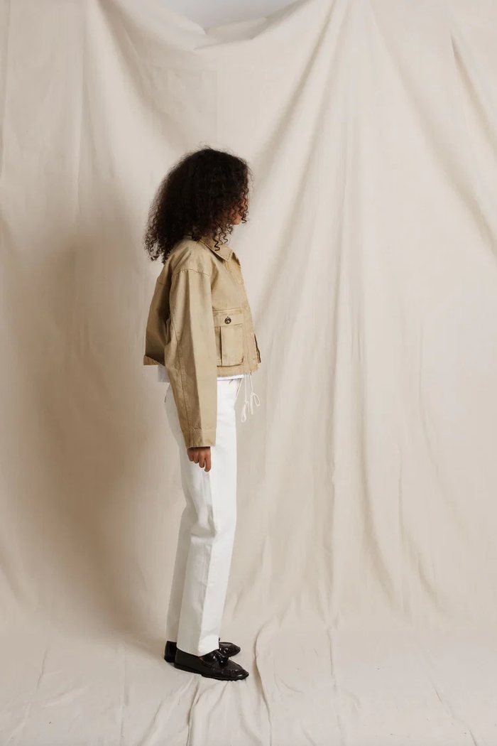 Paloma Cropped Utility Jacket