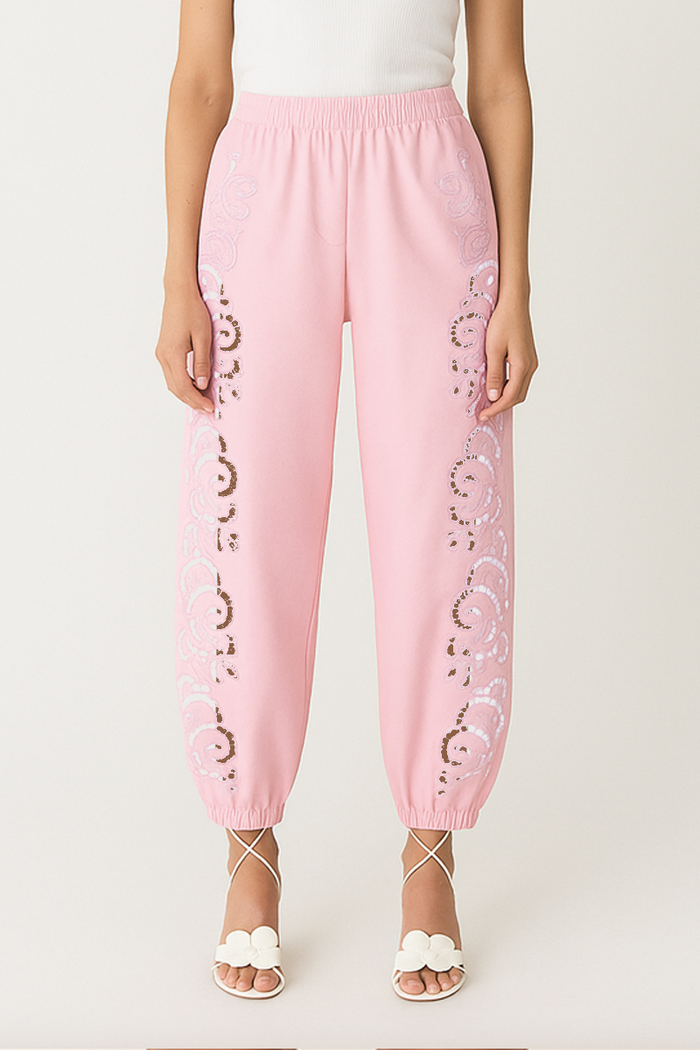 Pao Eyelet Pant